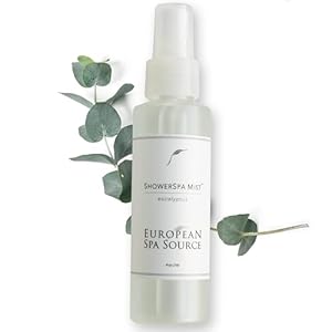 Eucalyptus ShowerSpa Mist Spray for Aromatherapy, At Home Spa Experience, Sinus Congestion Relief, and Tension Relief, 4 fl oz.