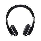 Jiawu Kabellose Bluetooth-Kopfhörer, Faltbare Over-Ear-Kopfhörer, Leichtes Stereo-Headset mit Dual-Geräte-Konnektivität für Reisen, Smartphone, Computer, Laptop (Black)