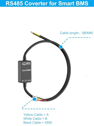 ELCCOTYA Conversor USB RS485 para Smart BMS para verificar dados da bateria por PC, placa de proteçã