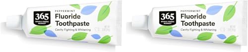 365 By Whole Foods Market, Toothpaste Fluoride Travel, 3 Ounce (Pack of 2) image 4