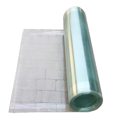 DONGYUE Polycarbonate Roofing Sheet, Greenhouse Clear Film, UV Protection Rainproof Roof Cover,Replacement Shed Panelï¼Œfor Gardening, Farming, Agriculture, Canopy, Construction (Size : 1x0.08m)