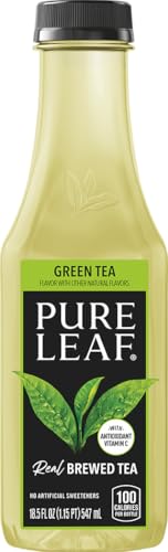 Pure Leaf Iced Tea, Green Tea, Unsweetened, 18.5 Fl Oz