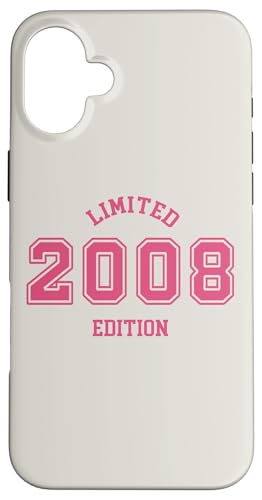 Pink iPhone 16 Plus 17th Birthday Case