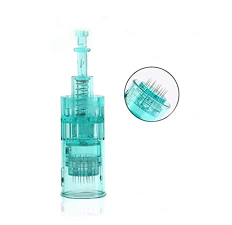 SD Enriching BeautyDerma Pen Ultima A6S Professional Microneedling Nano Round &16 Pin Replacement Cartridges Micro Needling Cartridges Derma Pen Ultima A6S and M8 (A6S 16 Pin, Pack of 50)