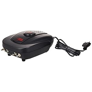 Sera Air 550 R Plus/08816, Luchtpomp Voor Aquaria En Vijvers, Zwart, 550 L/U