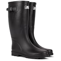 Trespass Mens Waterproof Wellies Rubber Wellington Boots Recon X