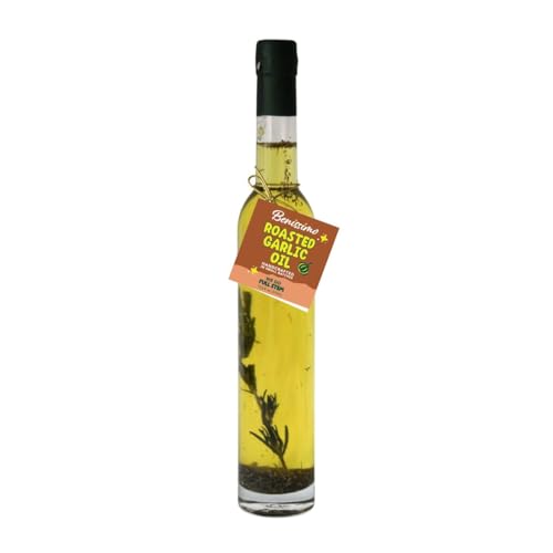 Benissimo Roasted Garlic Herb Infused Oil Blend, Gourmet Olive Oil 12.68oz