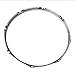 Rim Batter Hoop 8 Hole Drum, Rim Musical Accessory, Percussion Instrument Parts, 14inch 8 Holes Hoop Drum Hoop for Instrument, Home Decor Office, Upper Circle