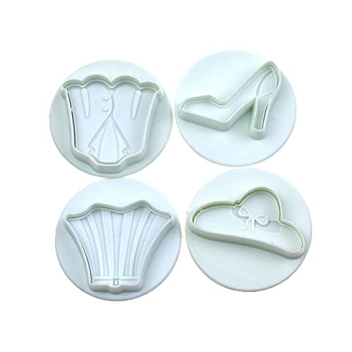 Molde para tartas DIY Reland Sun 4 piezas redondo