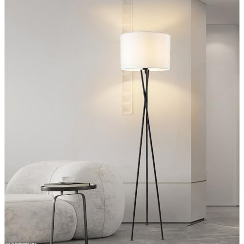 Lampadaire moderne fer noir intensité variable pour salon