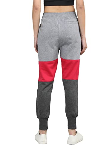 Image of CHKOKKO Women High Rise Gym Wear Sports Fitness Relaxed Track Pant