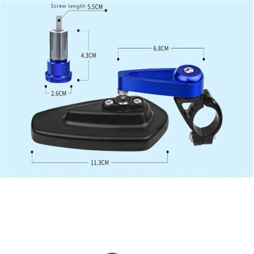 Espejos de manillar antirreflejos para Suzuki GSX-S1000 F AB repuesto 4