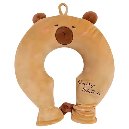 Bolsa de agua caliente cervical de carpincho para aliviar contracturas y el estrés