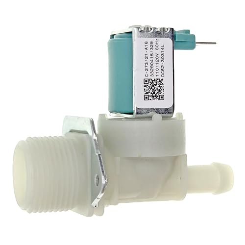 DC62-30314L Dishwasher Washer Water Inlet Valve Fit for Samsung Dishwasher Machine，Replaces model 3992459 AP5582579 PS4209101 Warranty: 3-year.