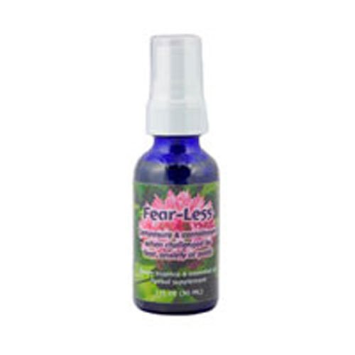 Flower Essence Services Fear-Less Spray, 1 oz (Pack of 3)