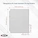 BCW Double-Sided 9-Pocket Pages Holder - 10 White Pages | Trading Card Binder Sheets | Secure Side Loading | Ideal Card Storage and Display Solution
