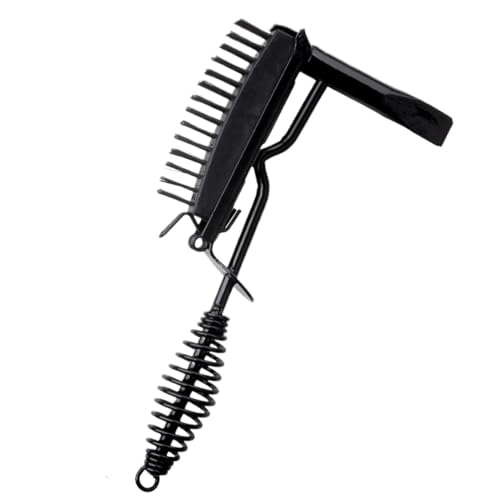 Marteau à scories – Outil de frappe absorbant les chocs, marteau de nettoyage anti-vibrations | Tête plate et pointue forgée pour enlever les débris de soudure, prise en main confortable avec support