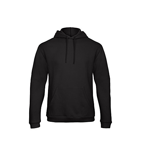 B&C - Sweat à capuche - Adulte unisexe (L) (Noir)