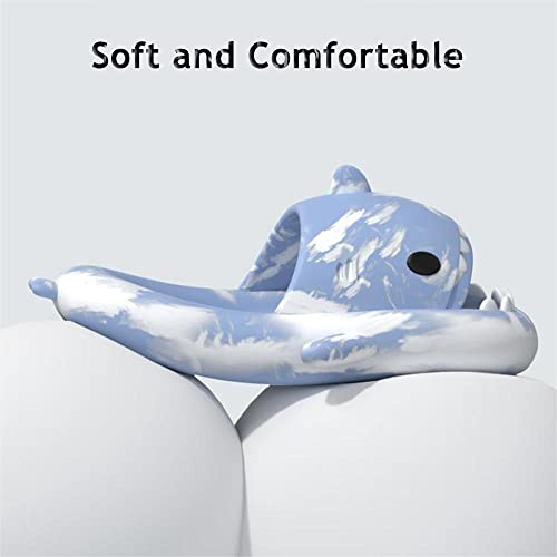 Zureto Original Shark Slides Upgraded, Cloudy Shark Slides Anti-Slip House Slippers Beach Shoes3