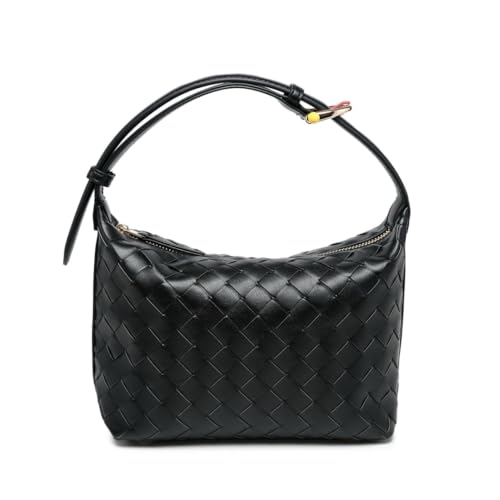 Bolso pequeño tejido vegano de mujer moderno