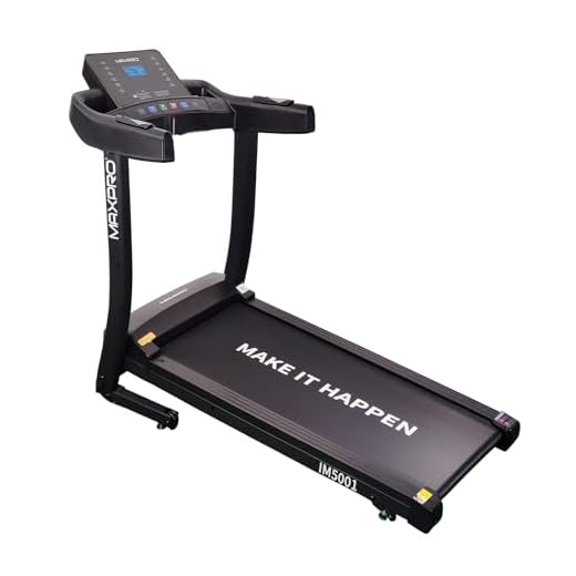 MAXPRO I M 5001 1.5HP (3HP Peak) Motorized TreadmillWith 12 preset Program