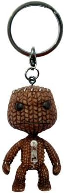 Esdevium LittleBigPlanet Sackboy 2" Keychain/Zip Pull with Angry Face