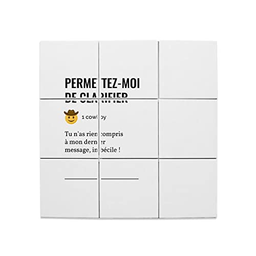 Carreaux céramique humour de bureau pour décorer l'open space entre collègues