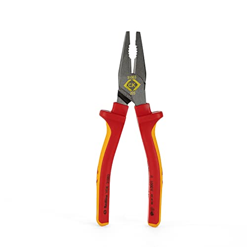 C.K 431003 RedLine VDE Combination Pliers 205mm, Red - Image 3