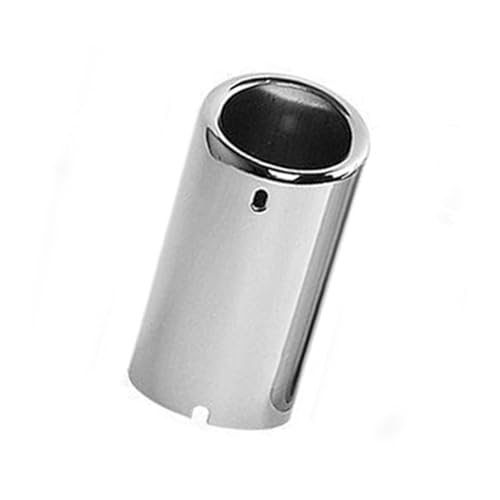 Tuyau silencieux embout pour BMW F30 328i E36 E91 - Sortie double d'échappement voiture gris argent
