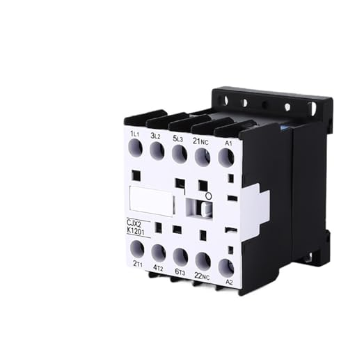 220V AC Contactor 380VCJX2-K1210 K1201 K0910 K0901 DC Contactor DC24(12V,CJX2-K0901)