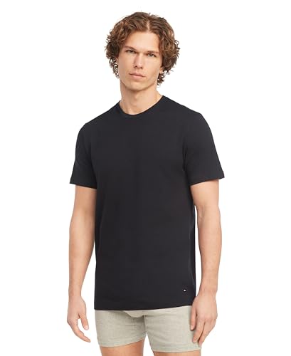 Tommy Hilfiger Men's Cotton Classic 3-Pack Crewneck Undershirts Tommy Hilfiger Men's Cotton Classic 3-Pack Crewneck Undershirts - Image 2