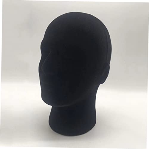 Fomiyes 1Pc Foam Male Model Head Model Train Sets Mens Toupee Men's Hats & Caps Foam Manikin Head Manikin Wig Head Cork Canvas Block Head Male Mannequin Head Wig Display Holder Wig Stand #TOP2