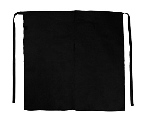 Berlin Long Bistro Apron with Vent and Pocket 100 x 100 cm