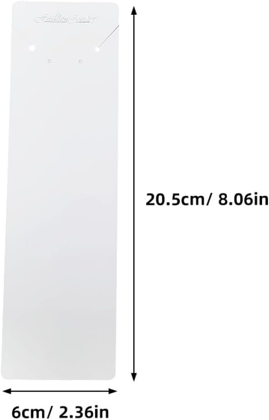 DOITOOL 3sets Jewelry Cards for Selling Necklace Earring Display Cards Necklace Packaging Jewelry Display 100pcs*3