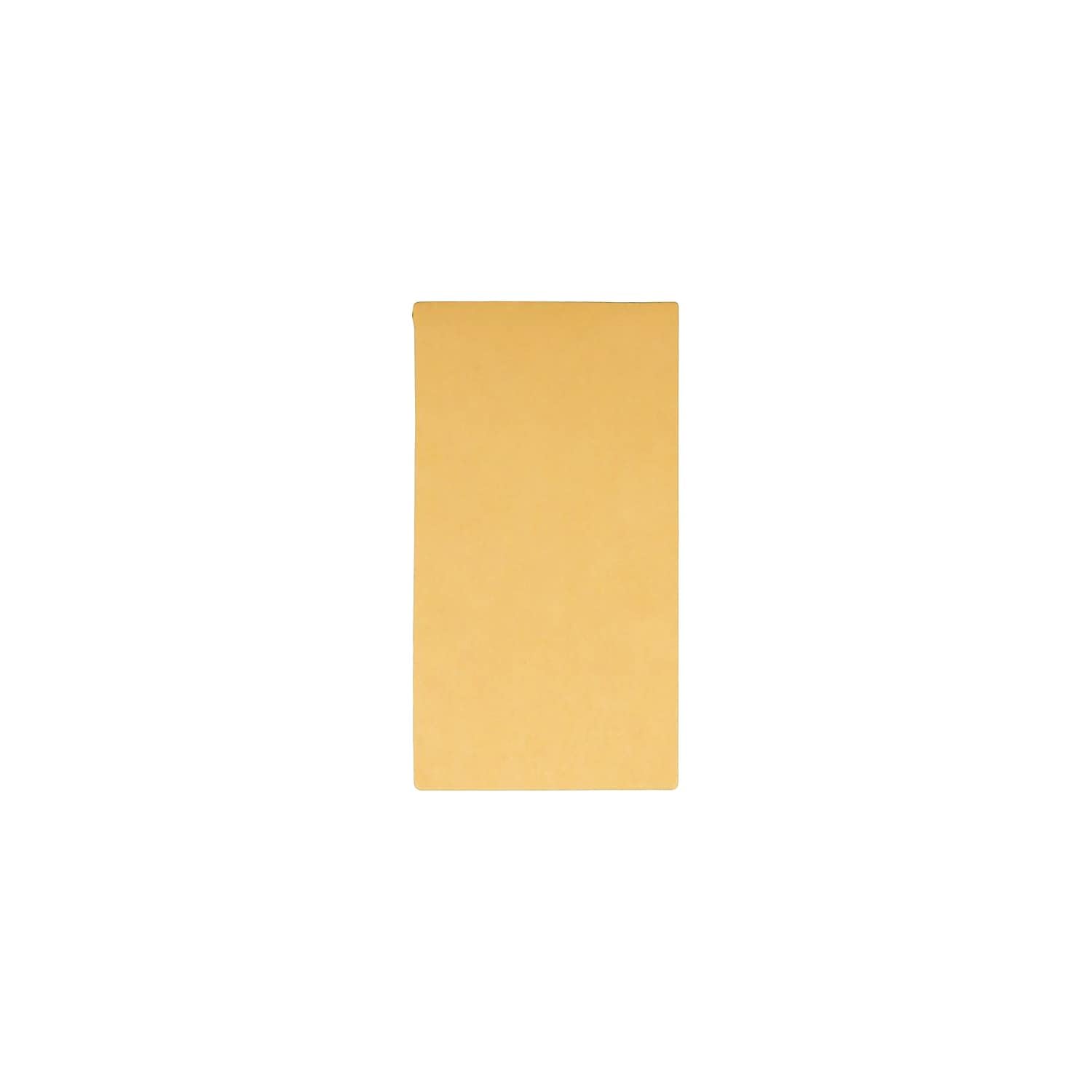 Quality Park 50162 - Buste gommate per valuta di qualità, 5 cm x 3 1/2, colore: Marrone