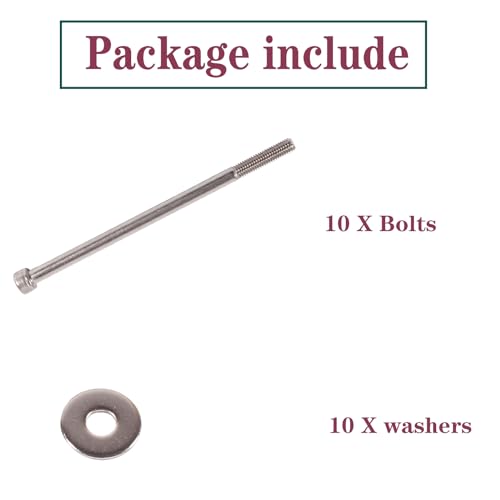 Image of for M6*1.0 Chevy Stainless Steel Ls1 Intake Manifold Bolts with 10PCS Washer Lsx Ls2 Ls3 Ls6 Camaro Corvette Gm Chevrolet GMC1997 to 2004 Fast LSX Cathedral Port MS92438 Intake Manifold Gasket