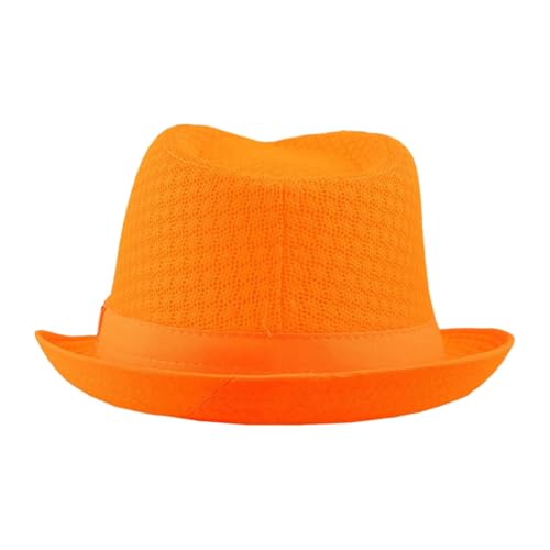 Image of The Hat Depot Light Weight Classic Soft Cool Mesh Crushable Fedora hat