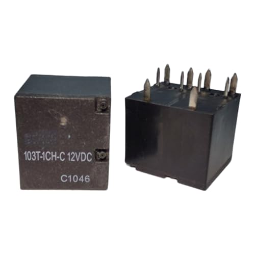 Relais 103T 1CH-C 12VDC 10 pieds pour circuit imprime electronique