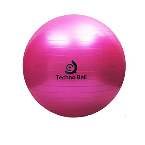 Pilates Ball Exercise Ball Yoga Ball, Multiple Sizes Stability Ball Chair, Large Gym Grade Birthing Ball For Pregnancy, Fitness, Balance, Workout At Home, Office And Physical Therapy Size 65Cm (Pink) #TOP9