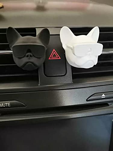 フレンチブルドッグ　アロマ　ディフューザー 車用 アロマディフューザー フレンチブルドッグ 芳香剤エア