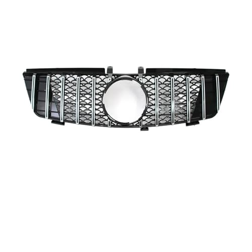 Calandre style GTR Mercedes ML W164 finition diamant chrome argenté prestige