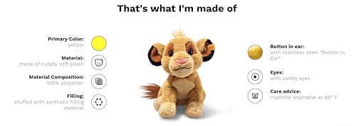 Steiff 24665 Soft Cuddly Friends Disney Originals Simba 26cm