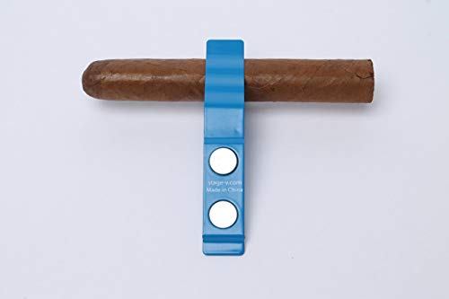 Cigar Clips & Stands - Cigar Holder - Strong Magnetic Cigar Clip for Golf Cart Boating Any Surface - Cigar Accessories for Men Holds Any Size - Cigar Minder Clip - All Purpose Cigar Holder - Image 6