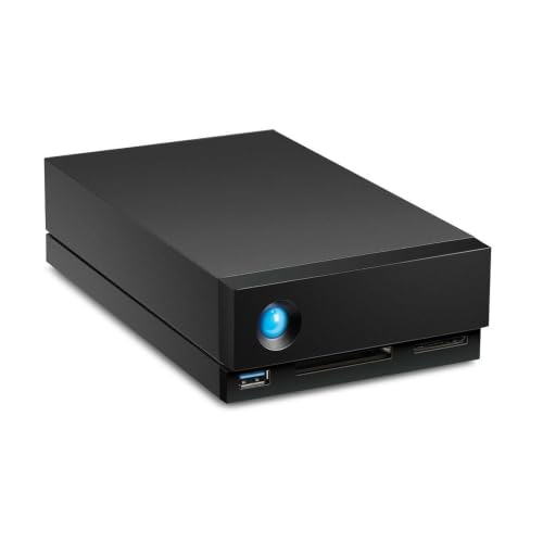 Image of LaCie 1big Dock HDD, 10To, Station d'accueil disque dur Externe, Pour PC Mac iPad & iPhone, Data Rescue Service (STHS10000800)