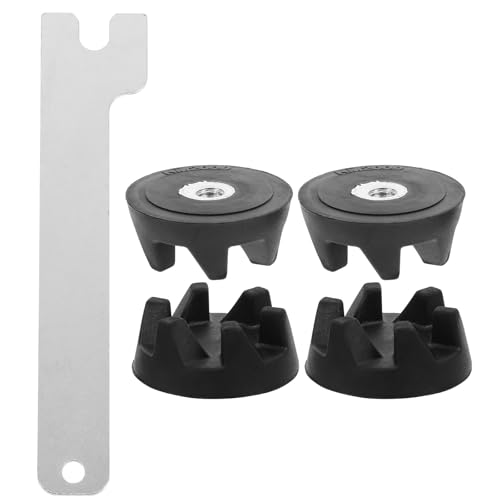 MAJORMENCH Kit de 1 Set de Engranajes de Acoplamiento y Llave Inglesa en Material PP e Hierro para batidora de Vaso, Compatible con WP9704230VP, Incluye Herramienta para extracción, Uso en