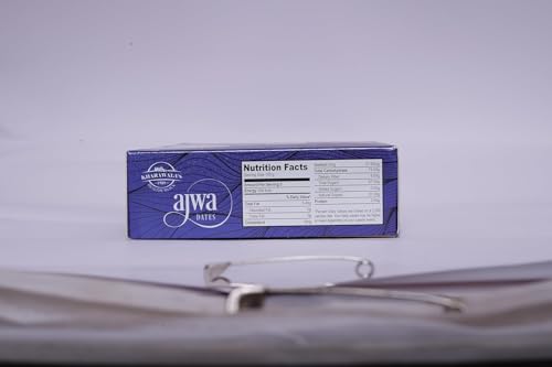 Image of KHARAWALA's Ajwa Dates 500gms | From the finest farms | Fresh & Authentic dry fruits | Saudi Arabia (Pack of 2-500gm Each)