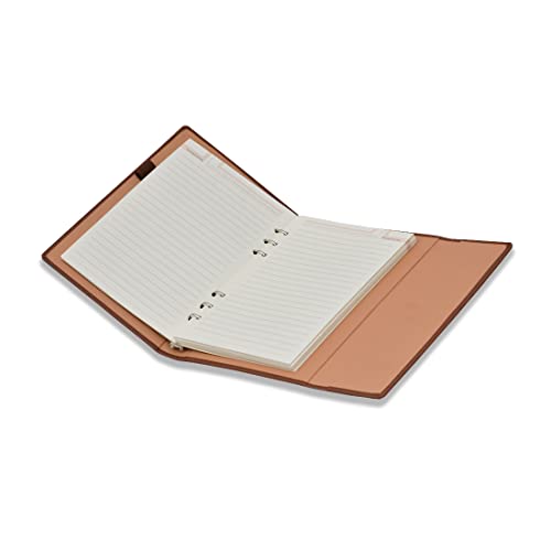 Image of COI Faux Leather Corporate Business Undated Planner /Diary with Pen (Tan Brown)
