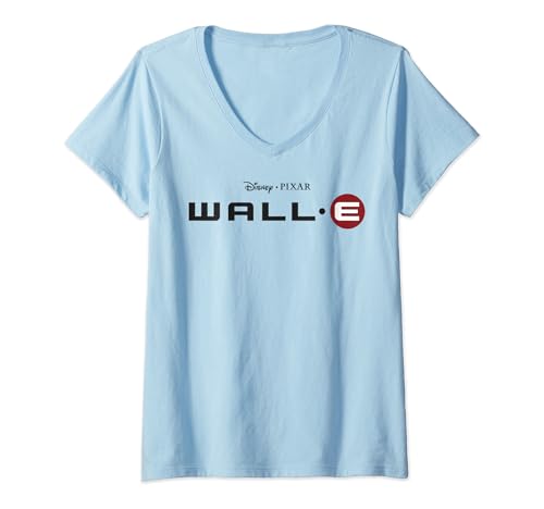 T-shirt WALL-E Pixar vêtement Disney col V femme mode geek