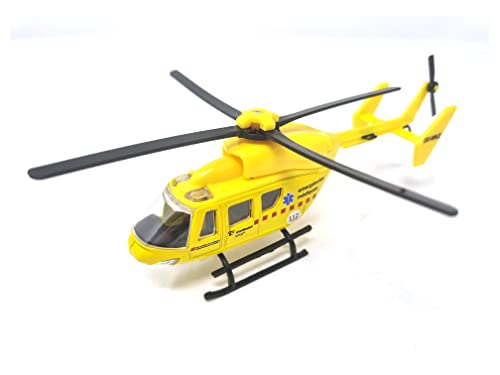 PLAYJOCS GT-8131 Helikopter SEM Helikopter aus Kunststoff mit Metallteilen, ideales Spielzeug für Kinder und Sammler.