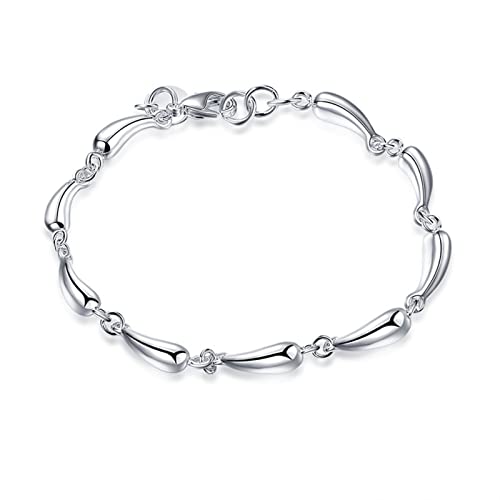 Bracelet Femme Bracelet Amour Sterling En Argent Pour Les Femmes Chanceux Fortune Élégant Meilleur Ami Chaîne De Main Mode Cheville 925 Bracelet Cover